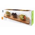 thumbnail image 1 of Ensemble de 3 bols pour condiments en acacia de Libbey, 1 of 2