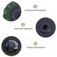 thumbnail image 5 of FUTUREORYY Lotus Leaf Shape Floating Solar Fountain Water Supply 1Set Green, 5 of 5