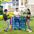 thumbnail image 3 of Costway Jumbo 4-to-Score 4 in A Row Giant Game Set, 3 of 10