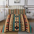 thumbnail image 1 of Western Quilt Set Geometric Aztec Bedspread Set Twin,Southwestern Coverlet Set Geometry Diamond Quilted,Retro Exotic Stripes Western Home Decor, 1 of 3