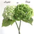 thumbnail image 5 of Nvzi 3 Pcs 21in Artificial Hydrangea Flower Large Natural Lifelike Real Touch Hydrangea Flower(Royal blue), 5 of 5