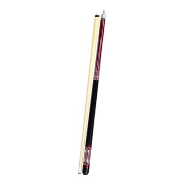 Lipstore Bâton de Queue de Billard 1/2 Fait à la Main pour Débutants de Billard Débutants Rouge