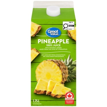 Great Value Jus d'Ananas avec Vitamine C