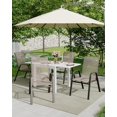 thumbnail image 1 of GloryStar Patio Chairs Set of 4, Stackable & Lightweight Outdoor Patio Chairs Set with All-Weather Breathable Teslin Material for Backyard, Lawn, Garden, Poolside(Only 4 Chairs), 1 of 7