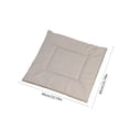 thumbnail image 3 of Multi-Color Linen Sponge Cushion Chair Pad - Linen Cushion Pad For Home Furnishings - Chair Cushion Seat Pad For All Seasons, 3 of 8