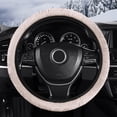 thumbnail image 2 of Lksixu Car Accessories Elastic Stretch Steering Wheel Cover with Soft Warm Non-Slip Car Decoration Car Wheel Protector Universal Fits 14-15 Inches Universal Car Interior Accessory, 2 of 9