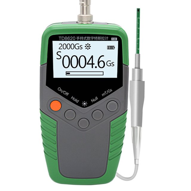 Compteur à Aimant Permanent Portable Numérique pour Tesla 5 %/2 %/1 % TD8620