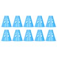 thumbnail image 1 of 10pcs Camping Tent Nail Warning Cap Light Cap Traveling Outdoor Picnic Accessory (Blue), 1 of 14