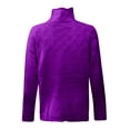 thumbnail image 4 of Besolor Chandails à Col Roulé pour Femmes Manches Longues Décontractées Tricot Torsadé Pull Ample Automne Hiver, 4 of 4
