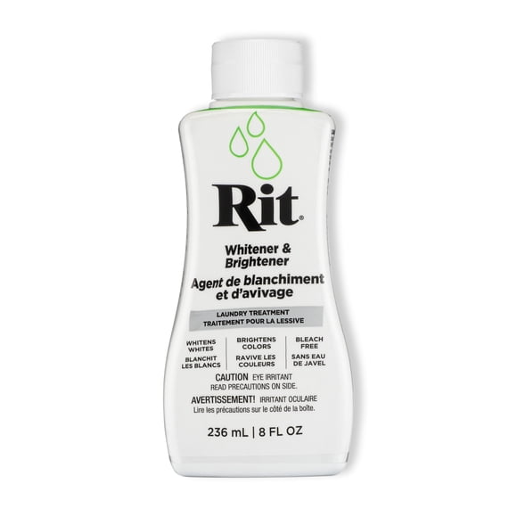 RIT Whitener & Brightener, 236 mL (8 fl oz), Bottle 14.6 cm H × 5.1 cm W × 5.1 cm D