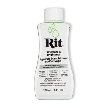 RIT Whitener & Brightener, 236 mL (8 fl oz), Bottle 14.6 cm H × 5.1 cm W × 5.1 cm D