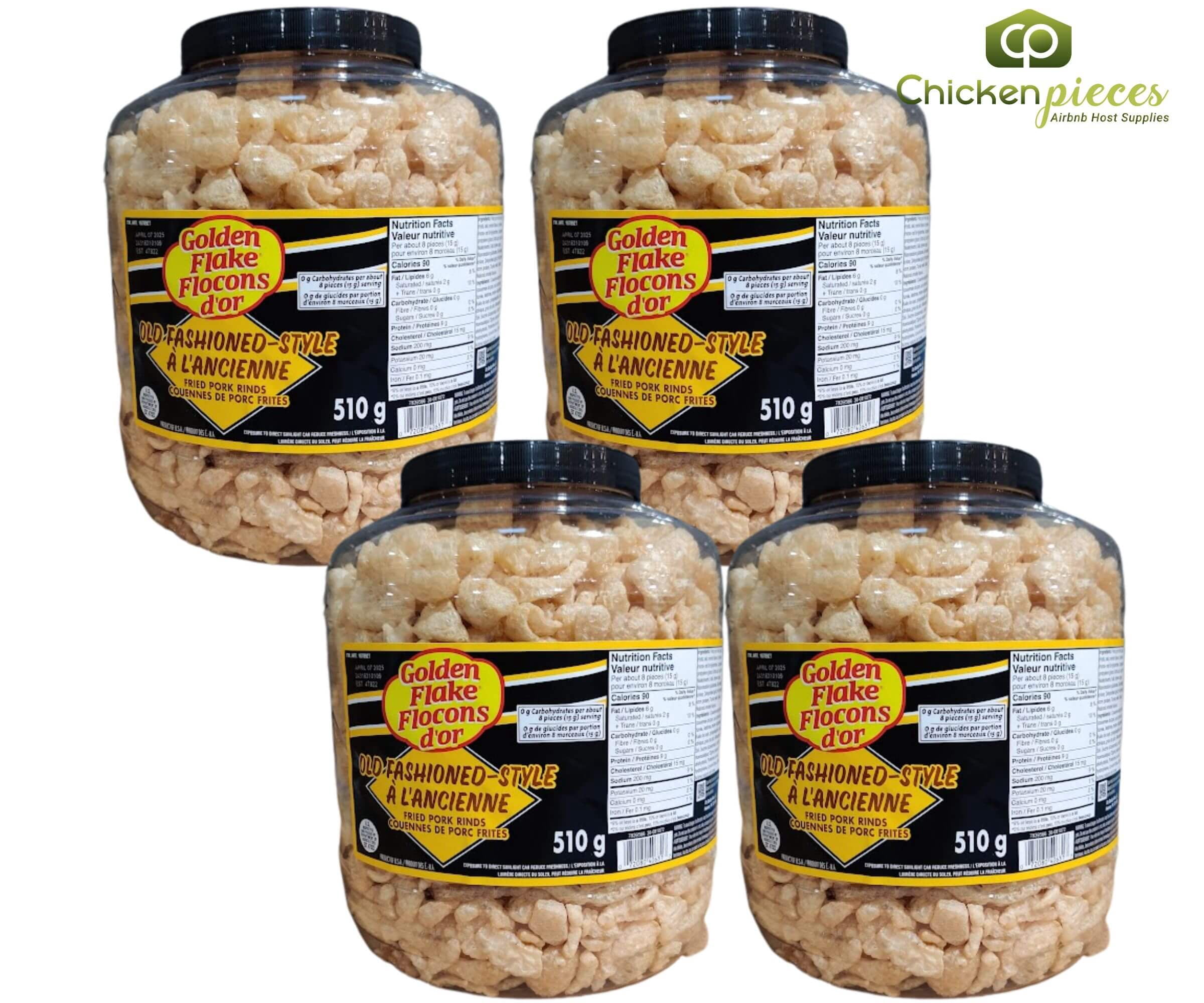 Utz Couennes de Porc à l'Ancienne Original Golden Flake - 510 G/18 Oz