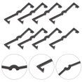 thumbnail image 3 of 50pcs Plastic Pegboard Hook Locks Pegboard Hook Secure Clips Peg Board Hook Accessories, 3 of 8