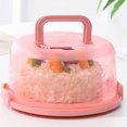 thumbnail image 4 of RXIRUCGD Cake Box Cupcake Holders With Lid 10 Inch Transparent Handles With Lid Cupcake Holders, 4 of 5