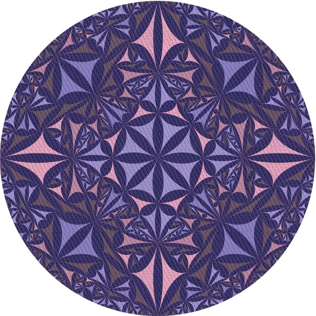 Ahgly Company Tapis d'Intérieur Ronds Transitionnels Bleus Lavables à la Machine, 6 Pieds Rond