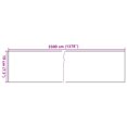 thumbnail image 4 of vidaXL Garden Privacy Screens 4 pcs PVC 35x0.19 m Matte Dark Grey, 4 of 5