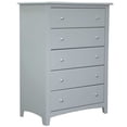 thumbnail image 2 of Solid Wood Five Drawer Chest, 2 of 3