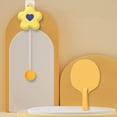 thumbnail image 2 of Children's Hanging Table Tennis Trainer Exercise Pong Paddles Equipment Self Training Yellow 1 Paddle, 2 of 8
