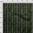 thumbnail image 3 of oneOone Cotton Cambric Green Fabric Abstracts Sewing Craft Projects Fabric Prints By Yard 42 Inch Wide, 3 of 4