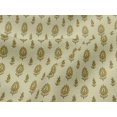 thumbnail image 4 of oneOone Viscose Jersey Fabric Leaves & Floral Block Print Fabric By Yard 60 Inch Wide, 4 of 4