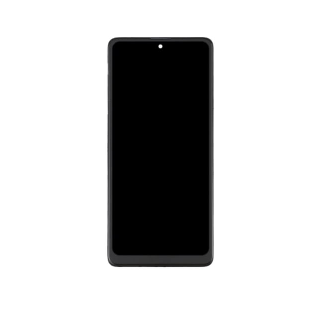 Écran LCD de Cellulaire Réparation Écran Tactile Numériseur en Verre Pièce Sensible Remplacement pour Samsung A715 Type 2 Empreinte Digitale