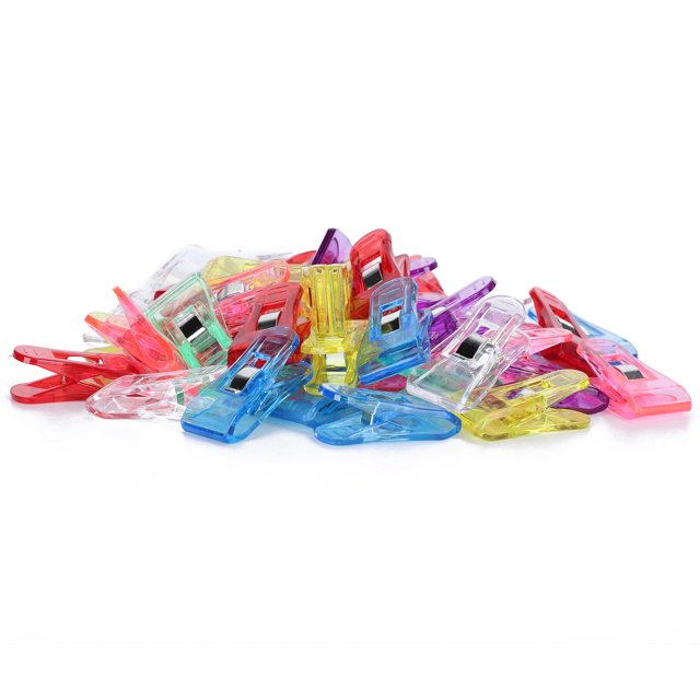 Clips de Quilting en Plastique, 50 Pcs Clips de Ourlet Clips en Tissu Hache Clips en Forme de Hache Conçus pour les Professionnels