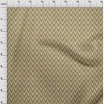 thumbnail image 3 of oneOone Cotton Silk Fabric Chevron Ikat Print Sewing Fabric BTY 42 Inch Wide, 3 of 4