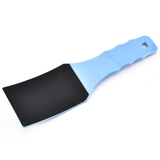 EGNMCR Double Sided Curved Handle Foot File Plastic Foot File Foot Rubbing Peeling Foot Sharpener Foot Beautification sharpener file