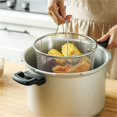 thumbnail image 5 of Stainless Steel Fryer Deep Fryer Frying With Handle Steaming Air Fryer Accessories, 5 of 5