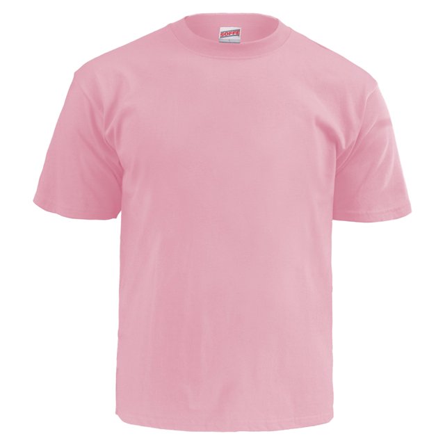 Soffe T-Shirt en Jersey de Coton à Manches Courtes Col Rond pour Garçon
