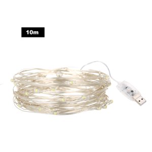 32.81ft/10m 100 LEDs Sound Activated Music String Lights 5V USB Powered 12 Lighting Modes with