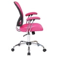 thumbnail image 3 of Juliana Task Chair with Pink Mesh Fabric Seat, 3 of 3