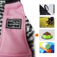 thumbnail image 4 of Hands-Free Pet Sling Carrier Bag Adjustable Buckle Single Shoulder Bag for Small Dog Cat, 4 of 11