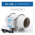thumbnail image 2 of 4''5''6'' Extractor Fan Low Noise Inline Duct Air Cleaning Machine Exhaust Fan Kitchen Airflow Ventilation Wall Exhaust Fan ,Fast Wind Speed, 2 of 6