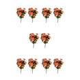 thumbnail image 2 of mmirethe 2x Low Maintenance Realistic Appearance Faux Flowers And Plants Wide Application sunset glow 5Set, 2 of 6