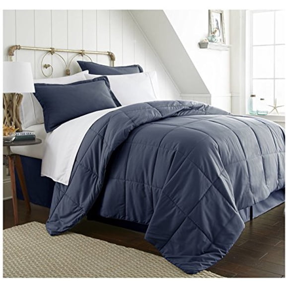 ienjoy Home Bed in a Bag, King, Navy