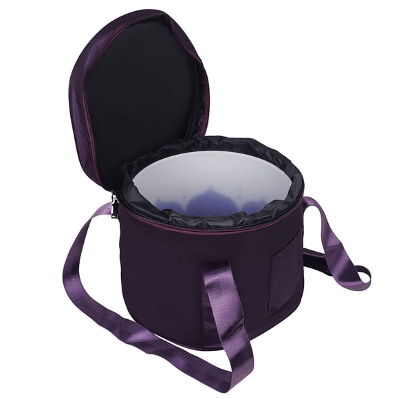 Singing Bowl Carry Bag Padded Travel with Detachable Liners for Sound Meditation Instruments