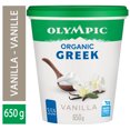 thumbnail image 3 of Olympic Yogourt Grec Biologique à la Vanille 3,5 %, 3 of 9
