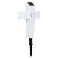 thumbnail image 1 of Grave Decorations, Solar Powered LED  Lights Durable Memorial Headstone Stake ABS  for Cemeteries for Landscapes, 1 of 8