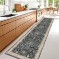 thumbnail image 3 of Hazo Haus Washable Boho Ashen/Multi 3' x 12' Area Rug, 3 of 7