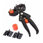 Outils professionnels de greffage Pousses de taille de griffe Ensemble de fraises de jardin Pousse de taille d'arbre à fruits Ensemble d'outils de coupe à deux ciseaux avec lames remplaçables