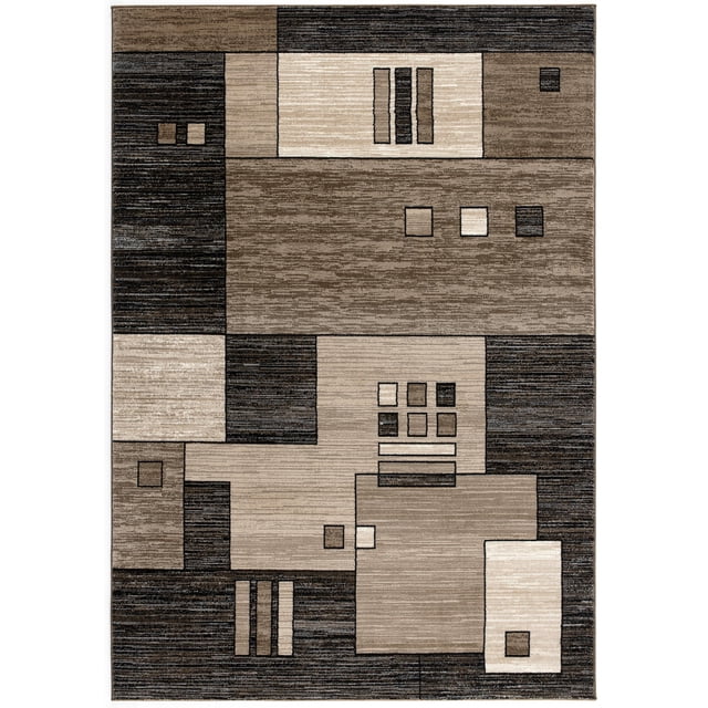 Rug Branch Montage Collection Tapis de couloir géométrique moderne