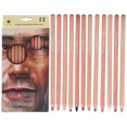 thumbnail image 3 of 12 Professional Colored Pencils, Skin Tone Color Pencils Pastel Pencils  For Artist For Coloring Drawing And Sketching, 3 of 8