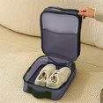 thumbnail image 4 of Travel Shoe Organizer Box Waterproof Portable Storage Bag with Compartments for Luggage Partition and Secure Packing for Weekend Trips and Business Travel Sopatenor, 4 of 8