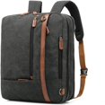 thumbnail image 1 of CUITING Convertible Backpack Shoulder bag Messenger Bag Laptop Case Business Briefcase Leisure Handbag Multi-functional Travel Rucksack Fits 17.3 Inch Laptop For Men / Women / Travel (gre, 1 of 7