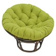 thumbnail image 3 of 44-inch Solid Micro Suede Papasan Cushion (Fits 42-inch Papasan Frame) - Grey, 3 of 5