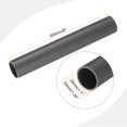thumbnail image 2 of Unique Bargains PVC Rigid Round Pipe 28mm ID 32mm OD 20cm/8' Length Light Grey High Impact for Water Pipe, Crafts, Cable Sleeves, 2 of 6