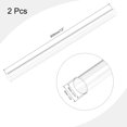 thumbnail image 2 of Unique Bargains 18mm ID x 20mm OD x 305mm Clear Rigid Acrylic Pipe Round Tube 2 Pack, 2 of 6