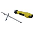 thumbnail image 1 of Screwdriver Bit Set Magnetic Screwdriver Hand Tool Four Retractable Screwdriver Detachable Screwdriver, 1 of 5