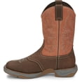 thumbnail image 3 of Tony Lama Men's 11" Junction Steel Toe Waterproof Work Boot Dusty Brown - RR3350, 3 of 7